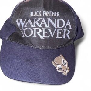 Marvel Navy Blue Black Panther Cap